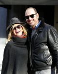 Amsterdam 28 november 2015 
Connie Breukhoven met vriend Eugene v Dun op de cornelis schuytstraat
