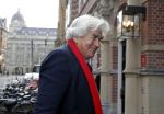 Amsterdam 23 november 2015 
Irene v d Laar stapt uit taxi.5 jaar nieuwe de la mar en 15 jaar de joop en Janine v d Ende foundation. Cor v Zadelhoff