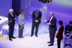 Amsterdam 23 november 2015 
Irene v d Laar stapt uit taxi.5 jaar nieuwe de la mar en 15 jaar de joop en Janine v d Ende foundation. Eberhard v d Laan