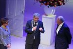 Amsterdam 23 november 2015 
Irene v d Laar stapt uit taxi.5 jaar nieuwe de la mar en 15 jaar de joop en Janine v d Ende foundation. Eberhard v d Laan