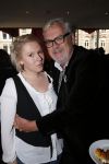 Amsterdam 23 november 2015 
Irene v d Laar stapt uit taxi.5 jaar nieuwe de la mar en 15 jaar de joop en Janine v d Ende foundation. Ernst Daniel Smid met dochter Coosje