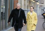 Amsterdam 23 november 2015
Hajo Bruins met zijn vriendin op straat