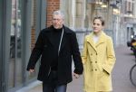 Amsterdam 23 november 2015
Hajo Bruins met zijn vriendin op straat