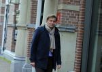 Amsterdam 23 november 2015 
Irene v d Laar stapt uit taxi.5 jaar nieuwe de la mar en 15 jaar de joop en Janine v d Ende foundation. Hubert Deitmers
