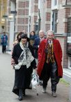 Amsterdam 23 november 2015 
Irene v d Laar stapt uit taxi.5 jaar nieuwe de la mar en 15 jaar de joop en Janine v d Ende foundation. Jan Jansen met zijn vrouw