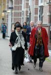 Amsterdam 23 november 2015 
Irene v d Laar stapt uit taxi.5 jaar nieuwe de la mar en 15 jaar de joop en Janine v d Ende foundation. Jan Jansen met zijn vrouw