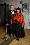 Amsterdam 28 november 2015 
Orange babies gala in Amsterdam. Jan Jansen met vrouw