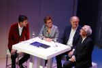 Amsterdam 23 november 2015 
Irene v d Laar stapt uit taxi.5 jaar nieuwe de la mar en 15 jaar de joop en Janine v d Ende foundation. Cornald Maas