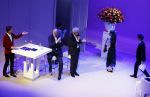 Amsterdam 23 november 2015 
Irene v d Laar stapt uit taxi.5 jaar nieuwe de la mar en 15 jaar de joop en Janine v d Ende foundation. Cornald Maas