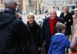 Amsterdam 23 november 2015 
Irene v d Laar stapt uit taxi.5 jaar nieuwe de la mar en 15 jaar de joop en Janine v d Ende foundation. Jules en Puck Croiset