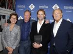 Amsterdam 23 november 2015 
Irene v d Laar stapt uit taxi.5 jaar nieuwe de la mar en 15 jaar de joop en Janine v d Ende foundation. Koos Breukel en Jasper Krabbe