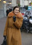 Amsterdam 23 november 2015 
Irene v d Laar stapt uit taxi.5 jaar nieuwe de la mar en 15 jaar de joop en Janine v d Ende foundation. Liz Snoiijnk