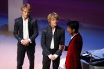 Amsterdam 23 november 2015 
Irene v d Laar stapt uit taxi.5 jaar nieuwe de la mar en 15 jaar de joop en Janine v d Ende foundation.  Lucas Jussen en broer Arthur Jussen achter de piano