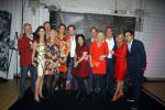 Amsterdam 28 november 2015 
Orange babies gala in Amsterdam. Marc Brouwers met zijn vrouw Janneke en vrienden