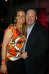 Amsterdam 28 november 2015 
Orange babies gala in Amsterdam. Marc Brouwers met zijn vrouw Janneke en vrienden