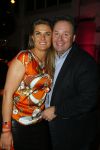 Amsterdam 28 november 2015 
Orange babies gala in Amsterdam. Marc Brouwers met zijn vrouw Janneke en vrienden