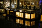 Amsterdam 20 november 2015 
De woonboot / woonark van Noortje Gerlaar vdie te koop staat
