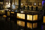 Amsterdam 20 november 2015 
De woonboot / woonark van Noortje Gerlaar vdie te koop staat