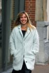 Amsterdam 23 november 2015 
Irene v d Laar stapt uit taxi.5 jaar nieuwe de la mar en 15 jaar de joop en Janine v d Ende foundation. Nynke Romer