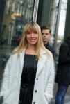Amsterdam 23 november 2015 
Irene v d Laar stapt uit taxi.5 jaar nieuwe de la mar en 15 jaar de joop en Janine v d Ende foundation. Nynke Romer