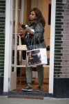 Amsterdam 18 november 2015
Patty Brard doet boodschappen in haar patmobile