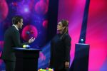 Aalsmeer 27 november 20152e en laatste aflevering van sbs6 programma mindmasters met oa Peter R de Vries Sabia Boulahrouz Patty Brard Patricia Paay Boer Geert en Maarten v d Weijden. Kim Lian v d Meij presenteert het programma. Wegens tegenvallende kijkcijfers werd het programma na twee afleveringen van de tv gehaald. sabia haar drie kinderen Katharina Amaya en Daamin waren aanwezig met de tante (aupair) van Sabia