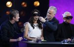 Aalsmeer 20 november 2015
Sabia Boulahrouz zwanger in het programma Mindmasters van SBS6.
Mindmasters Live, Uri Geller, Walter Rolfo, Patty Brard  Wolter Kroes Jochem v Gelder Peter R de Vries Boer geile Geert Monique Smit Patty Brard Kay nambiar en K# Lisa Michels. Kim LIan v d Meij presenteert het in studio Aalsmeer.