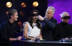 Aalsmeer 20 november 2015
Sabia Boulahrouz zwanger in het programma Mindmasters van SBS6.
Mindmasters Live, Uri Geller, Walter Rolfo, Patty Brard  Wolter Kroes Jochem v Gelder Peter R de Vries Boer geile Geert Monique Smit Patty Brard Kay nambiar en K# Lisa Michels. Kim LIan v d Meij presenteert het in studio Aalsmeer.