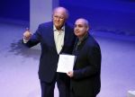 Amsterdam 23 november 2015 
Irene v d Laar stapt uit taxi.5 jaar nieuwe de la mar en 15 jaar de joop en Janine v d Ende foundation. Pierre Audi