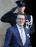 Amsterdam 25 november 2015 
Prins Constantijn arriveert bij het paleis op de dam in zijn auto (audi A6 allroad)