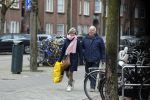 Amsterdam 27 november 2015
Rob v d Meeberg met zijn vrouw op straat