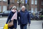 Amsterdam 27 november 2015
Rob v d Meeberg met zijn vrouw op straat