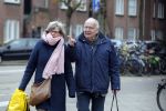 Amsterdam 27 november 2015
Rob v d Meeberg met zijn vrouw op straat