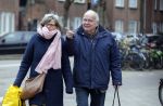 Amsterdam 27 november 2015
Rob v d Meeberg met zijn vrouw op straat