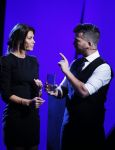 Aalsmeer 20 november 2015
Sabia Boulahrouz zwanger in het programma Mindmasters van SBS6
