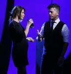 Aalsmeer 20 november 2015
Sabia Boulahrouz zwanger in het programma Mindmasters van SBS6