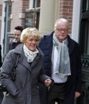 Amsterdam 23 november 2015 
Irene v d Laar stapt uit taxi.5 jaar nieuwe de la mar en 15 jaar de joop en Janine v d Ende foundation. Simone Kleinsma met Guus Verstraete