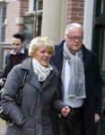 Amsterdam 23 november 2015 
Irene v d Laar stapt uit taxi.5 jaar nieuwe de la mar en 15 jaar de joop en Janine v d Ende foundation. Simone Kleinsma met Guus Verstraete