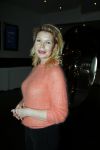 Amsterdam 23 november 2015 
Irene v d Laar stapt uit taxi.5 jaar nieuwe de la mar en 15 jaar de joop en Janine v d Ende foundation. Tjitske Reidinga