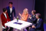 Amsterdam 23 november 2015 
Irene v d Laar stapt uit taxi.5 jaar nieuwe de la mar en 15 jaar de joop en Janine v d Ende foundation. Tjitske Reidinga