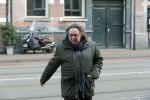 Amsterdam 23 november 2015 
Irene v d Laar stapt uit taxi.5 jaar nieuwe de la mar en 15 jaar de joop en Janine v d Ende foundation.