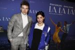 Amsterdam 12 december 2016
Premiere La La Land in Tuschinski. Abbey Hoes met vriend