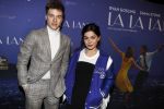 Amsterdam 12 december 2016
Premiere La La Land in Tuschinski. Abbey Hoes met vriend