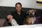 Den Haag 27 november 2016
Babyshower van Andre Hazes Jr. Natuurlijk zijn zijn vader Andre en moeder Monique aanwezig.