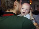 Den Haag 27 november 2016
Babyshower van Andre Hazes Jr. Natuurlijk zijn zijn vader Andre en moeder Monique aanwezig.