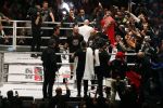 Oberhausen 10 december 2016
Rico Verhoeven wint zijn gevecht met Badr Hari tijdens de GLORY COLLISION in Oberhausen.
