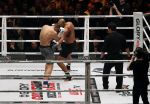 Oberhausen 10 december 2016
Rico Verhoeven wint zijn gevecht met Badr Hari tijdens de GLORY COLLISION in Oberhausen.
