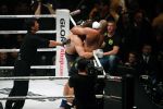 Oberhausen 10 december 2016
Rico Verhoeven wint zijn gevecht met Badr Hari tijdens de GLORY COLLISION in Oberhausen.