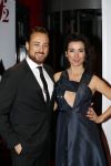 Amsterdam 28 november 2016
Premiere Soof 2 in de la mar theater. 
Birgit Schuurman met haar man