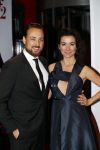 Amsterdam 28 november 2016
Premiere Soof 2 in de la mar theater. 
Birgit Schuurman met haar man